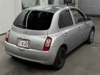 Цена авто Nissan March с аукционов Японии, номер кузова BNK12, пробег 81 000, оценка 2