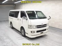 Цена авто Toyota HiAce Van с аукционов Японии, номер кузова KDH201V, пробег 257 000, оценка 6