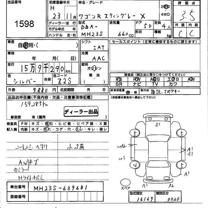 Suzuki Wagon R X, миниатюра 5