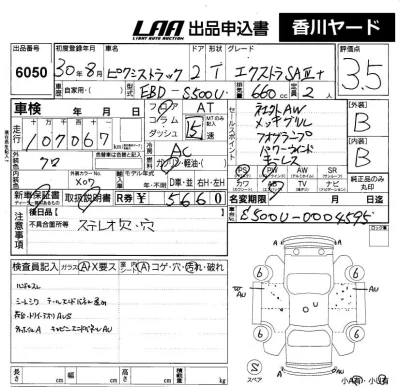 Toyota Pixis Truck
