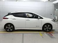 Цена авто Nissan Leaf с аукционов Японии, номер кузова ZE1, пробег 85 000, оценка 8