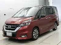 Цена авто Nissan Serena с аукционов Японии, номер кузова GFC27, пробег 74 000, оценка 2