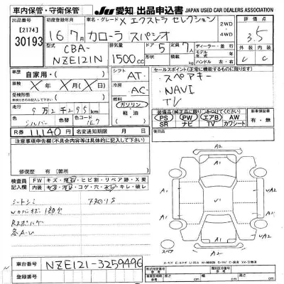 Toyota Corolla Spacio