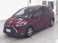 Цена авто Toyota Sienta с аукционов Японии, номер кузова NSP170G, пробег 100 000, оценка 2