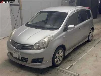 Цена авто Nissan Note с аукционов Японии, номер кузова E11, пробег 117 000, оценка 2