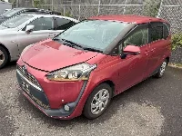 Цена авто Toyota Sienta с аукционов Японии, номер кузова NSP170G, пробег 0, оценка 13
