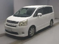 Цена авто Toyota Noah с аукционов Японии, номер кузова ZRR75W, пробег 118 000, оценка 8