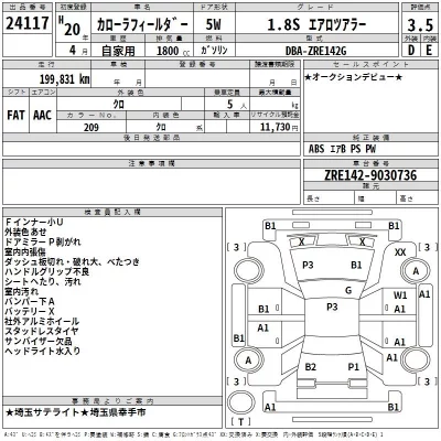 Toyota Corolla Fielder
