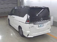 Цена авто Nissan Serena с аукционов Японии, номер кузова HFC27, пробег 97 000, оценка 3