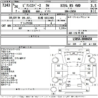 Toyota Pixis Space