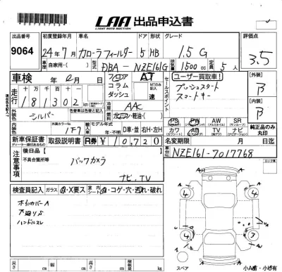 Toyota Corolla Fielder