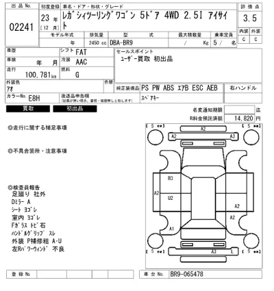 Subaru LEGACY