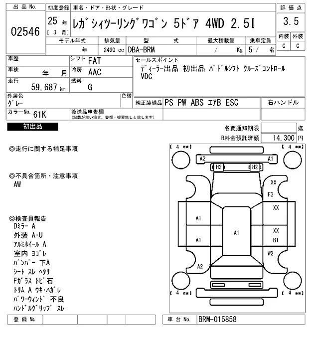 Subaru Legacy 2.5i, миниатюра 7