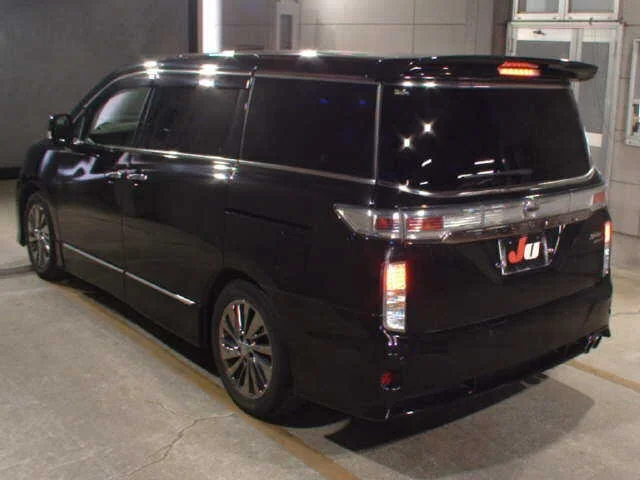 Nissan ELGRAND RIDER BLACK LINE BLACK LEATHER SEAT, миниатюра 2