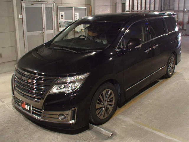Nissan ELGRAND RIDER BLACK LINE BLACK LEATHER SEAT, миниатюра 4
