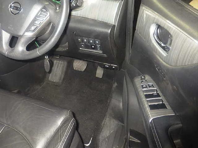 Nissan ELGRAND RIDER BLACK LINE BLACK LEATHER SEAT, миниатюра 7