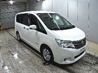 Цена авто Nissan Serena с аукционов Японии, номер кузова HC26, пробег 154 000, оценка 2