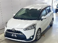 Цена авто Toyota Sienta с аукционов Японии, номер кузова NSP170G, пробег 219 000, оценка 2