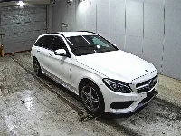 Цена авто Mercedes-Benz C-Class с аукционов Японии, номер кузова 205242, пробег 176 000, оценка 2