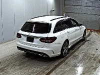 Цена авто Mercedes-Benz C-Class с аукционов Японии, номер кузова 205242, пробег 176 000, оценка 2