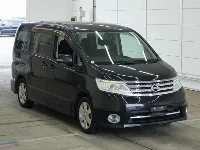 Цена авто Nissan Serena с аукционов Японии, номер кузова CC25, пробег 54 000, оценка 2