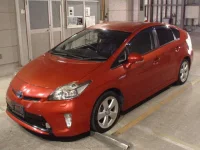 Цена авто Toyota Prius с аукционов Японии, номер кузова ZVW30, пробег 185 000, оценка 2