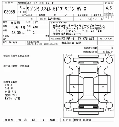 Suzuki WAGON R SMILE