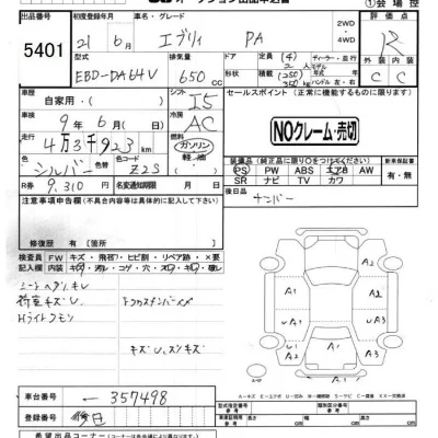 SUZUKI EVERY VAN