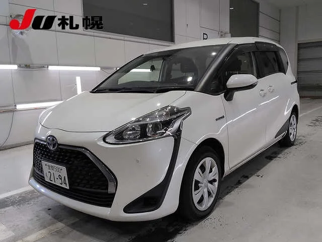 Toyota Sienta  с аукциона в Японии