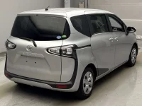 Цена авто Toyota Sienta с аукционов Японии, номер кузова NSP170G, пробег 71 000, оценка 2