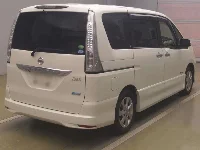 Цена авто Nissan Serena с аукционов Японии, номер кузова HFC26, пробег 95 000, оценка 8