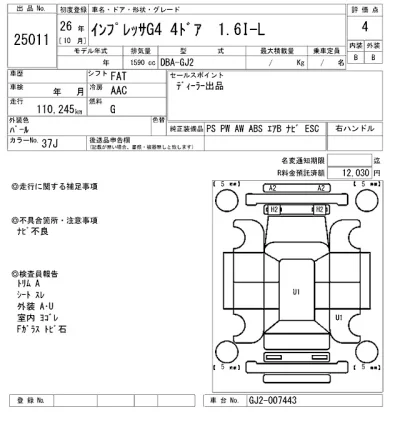 Subaru IMPREZA