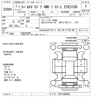 Subaru XV