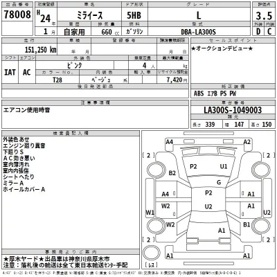 Daihatsu MIRA E S