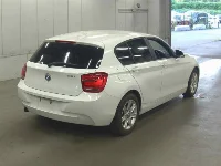 Цена авто BMW 1-Series с аукционов Японии, номер кузова 1A16, пробег 72 000, оценка 3