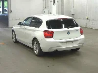 Цена авто BMW 1-Series с аукционов Японии, номер кузова 1A16, пробег 72 000, оценка 3