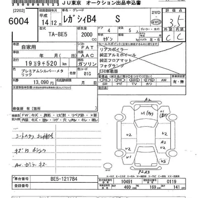 Subaru LEGACY B4