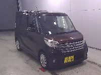 Цена авто Nissan Dayz Roox с аукционов Японии, номер кузова B21A, пробег 73 000, оценка 6