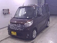 Цена авто Nissan Dayz Roox с аукционов Японии, номер кузова B21A, пробег 73 000, оценка 6
