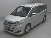 Цена авто Toyota Noah с аукционов Японии, номер кузова ZWR80G, пробег 155 000, оценка 2
