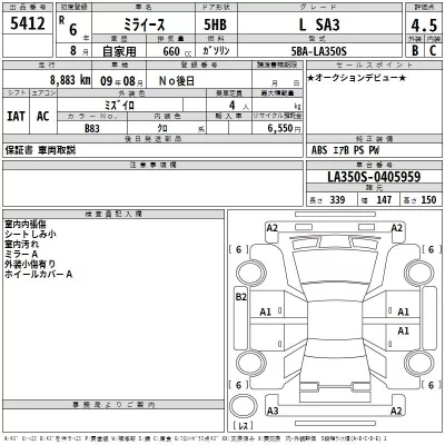 Daihatsu MIRA E S