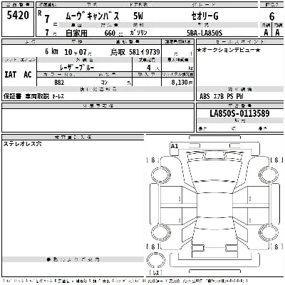 Daihatsu MOVE CANBUS