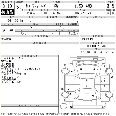 Toyota Corolla Fielder