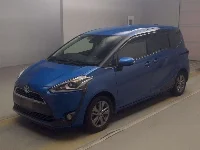Цена авто Toyota Sienta с аукционов Японии, номер кузова NSP170G, пробег 70 000, оценка 8