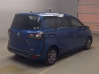Цена авто Toyota Sienta с аукционов Японии, номер кузова NSP170G, пробег 70 000, оценка 8