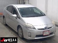 Цена авто Toyota Prius с аукционов Японии, номер кузова ZVW30, пробег 192 000, оценка 2