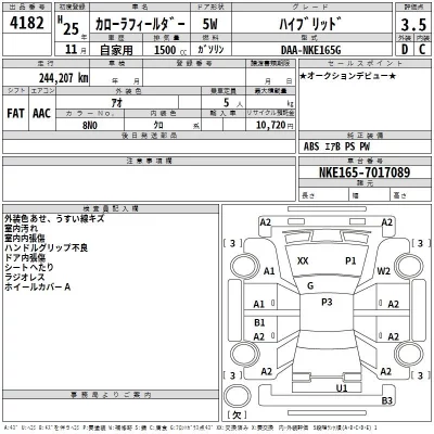Toyota Corolla Fielder