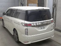 Цена авто Nissan Elgrand с аукционов Японии, номер кузова TE52, пробег 89 000, оценка 6