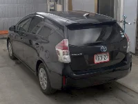 Цена авто Toyota Prius Alpha с аукционов Японии, номер кузова ZVW41W, пробег 126 000, оценка 2