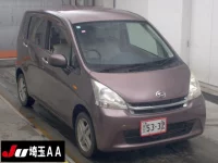 Цена авто Daihatsu Move с аукционов Японии, номер кузова LA100S, пробег 157 000, оценка 6
